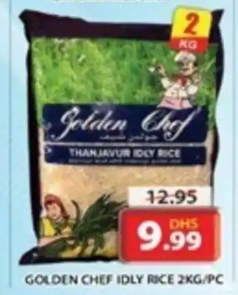 Grand Hyper Market GOLDEN CHEF IDLY RICE 2KG offer