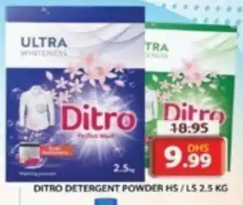 Grand Hyper Market DITRO DETERGENT POWDER 2.5KG offer