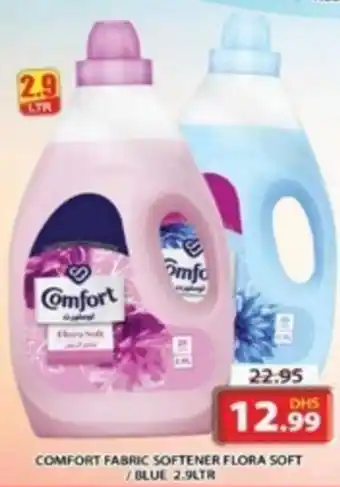 Grand Hyper Market COMFORT FABRIC SOFTENER FLORA SOFT 2.9Ltr offer