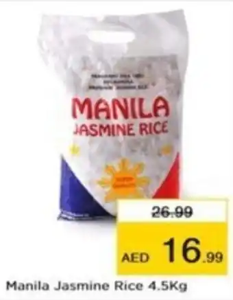 Nesto Manila jasmine rice 4.5kg offer