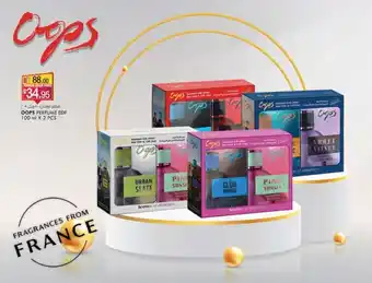 KM Trading OOPS PERFUME EDP 100 ml X 2 PCS offer