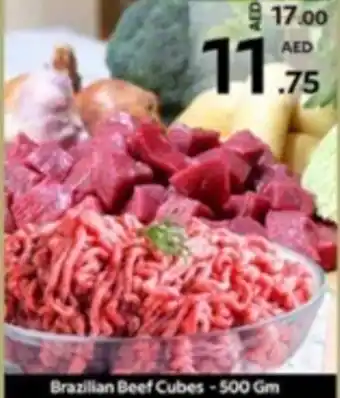 Safari Hypermarket Brazilian Beef Cubes 500 gm offer