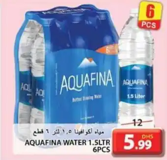 Grand Hyper Market AQUAFINA WATER 1.5LTR 6PCS offer