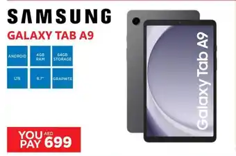 E City SAMSUNG GALAXY TAB A9 offer