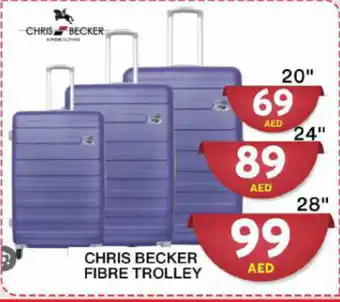 Grand Hyper Market CHRIS BECKER FIBRE TROLLEY 20 offer