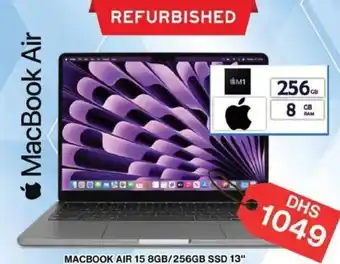 Grand Hyper Market MACBOOK AIR 15 8GB/256GB SSD 13" offer