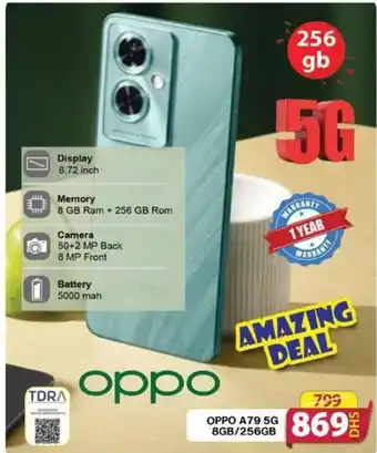 Grand Hyper Market OPPO A79 5G 8GB/256GB offer