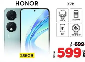 Kenz Hypermarket HONOR X7b 256GB offer
