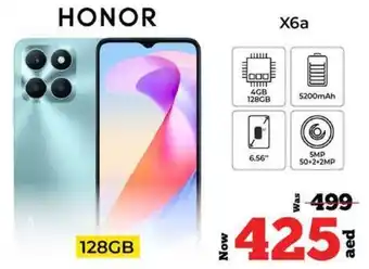 Kenz Hypermarket HONOR X6a 128GB offer