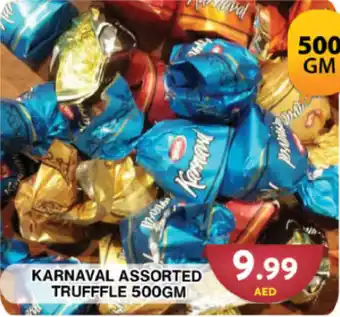 Grand Hyper Market KARNAVAL ASSORTED TRUFFFLE 500GM offer
