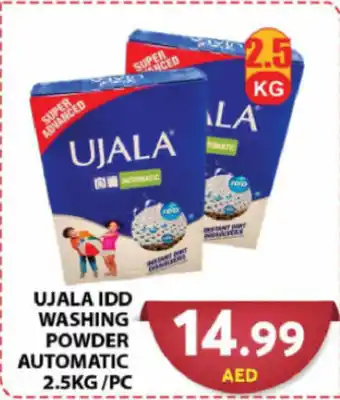 Grand Hyper Market UJALA IDD WASHING POWDER AUTOMATIC 2.5KG/PC offer
