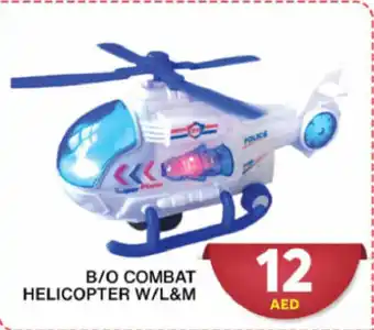Grand Hyper Market B/O COMBAT HELICOPTER W/L&M offer