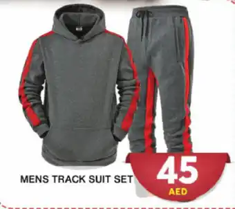 Grand Hyper Market MENS TRACK SUIT SET offer