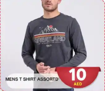 Grand Hyper Market MENS T SHIRT ASSORTD offer