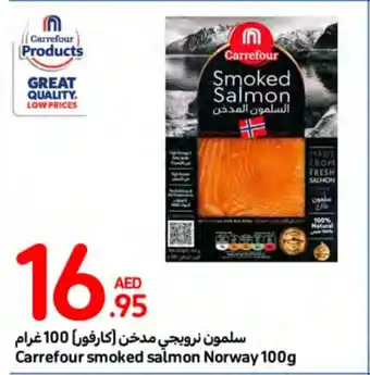 Carrefour Carrefour smoked salmon Norway 100g offer