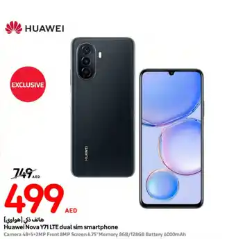 Carrefour Huawei Nova Y71 LTE dual sim smartphone offer
