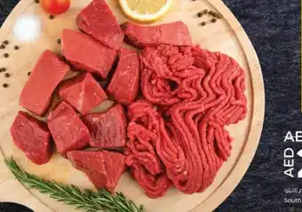 Lulu Hypermarket South African Beef Cubes Mince per kg offer