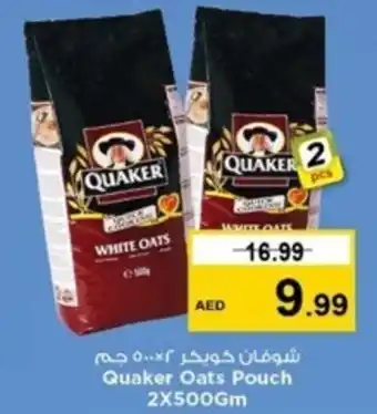 Nesto Quaker Oats Pouch 2X500Gm offer