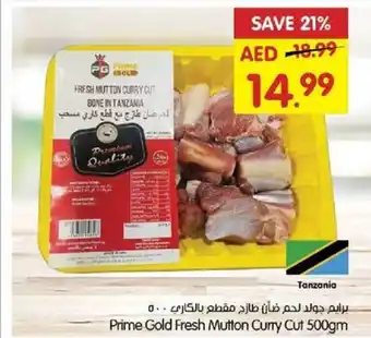 Gala Supermarket Prime Gold Fresh Mutton Curry Cut 500gm offer