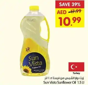 Gala Supermarket Sun Vista Sunflower Oil 1.5 Lt offer
