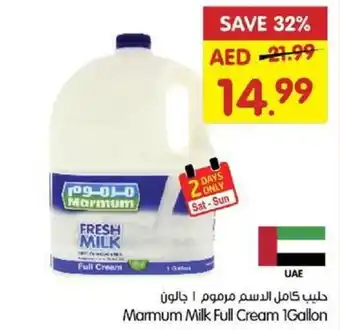 Gala Supermarket Marmum Milk Full Cream 1Gallon offer