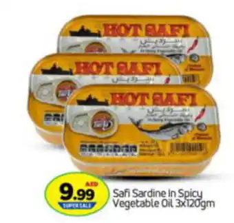 Bigmart Safi Sardine In Spicy Vegetable Oil 3x120gm offer