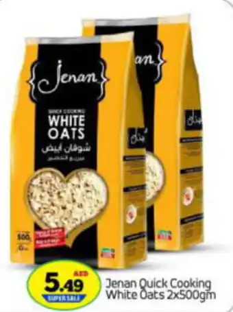 Bigmart Jenan Quick Cooking White Oats 2x500gm offer