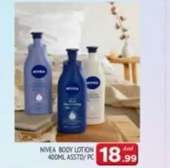 Al Madina NIVEA BODY LOTION 400 ML offer