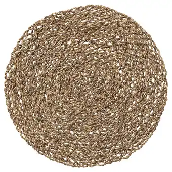 Ikea IhÅllig Place mat, natural/seagrass, 37 cm offer