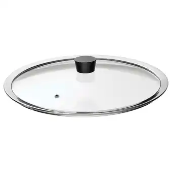 Ikea Klockren Pan lid, glass, 33 cm offer