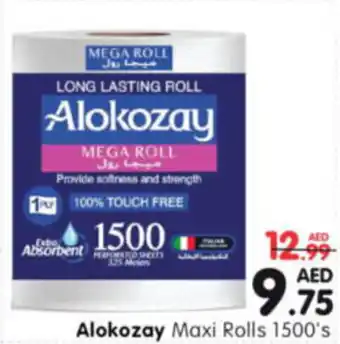 Al Madina Hypermarket Alokozay Maxi Rolls 1500's offer