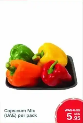 Choithrams Capsicum Mix (UAE) per pack offer