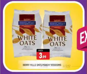 Shaklan BERRY HILLS OATS POUCH 1 x 500gms offer