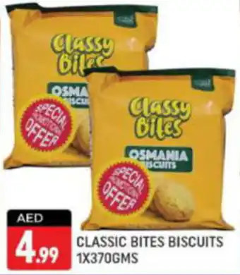 Shaklan CLASSIC BITES BISCUITS 1 x 370GMS offer
