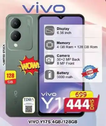 Grand Hyper Market VIVO Y17S 4GB/128GB offer