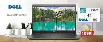 Grand Hyper Market DELL 13 LAPTOP 4GB/1TB/14" offer