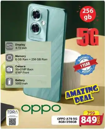Grand Hyper Market OPPO A79 5G 8GB/256GB offer