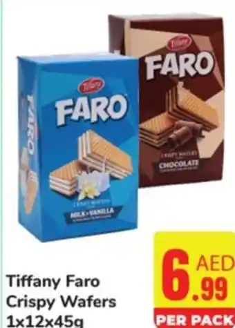 Day To Day Tiffany Faro Crispy Wafers 1x12x45g offer