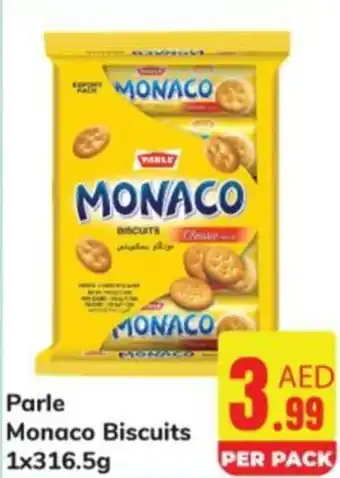 Day To Day Parle Monaco Biscuits 1x316.5g offer