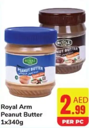 Day To Day Royal Arm Peanut Butter 1x340g offer