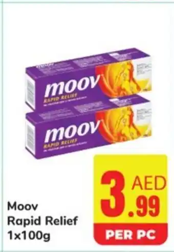 Day To Day Moov Rapid Relief 1x100g offer