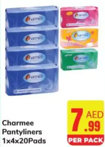 Day To Day Charmee Pantyliners 1x4x20Pads offer