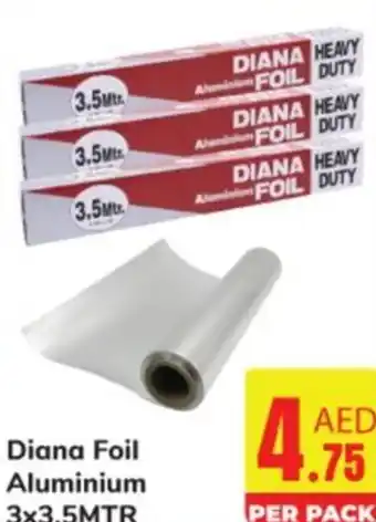 Day To Day Diana Foil Aluminium 3x3.5MTR offer