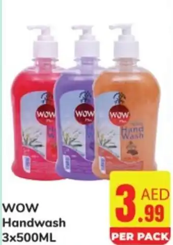 Day To Day WOW Handwash 3x500ML offer