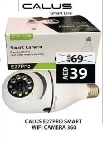 Grand Hyper Market CALUS E27PRO SMART WIFI CAMERA 360 offer