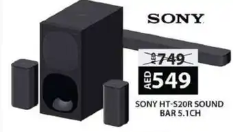 Grand Hyper Market SONY HT S20R SOUND BAR 5.1CH offer