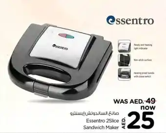 Nesto Essentro 2Slice Sandwich Maker offer