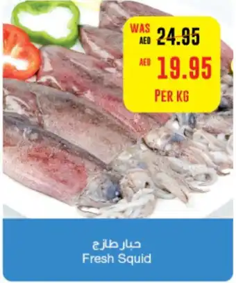 Abu Dhabi Coop Fresh Squid offer