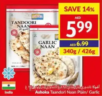 Viva Ashoka Taandori Naan Plain/ Garlic offer