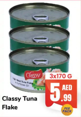 Day To Day Classy Tuna Flake 3 x 170g offer